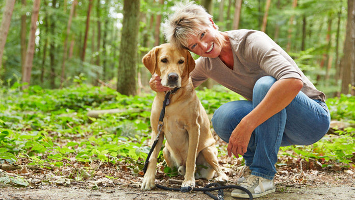 cane Il cane è il migliore “personal trainer” dopo i 65 anni