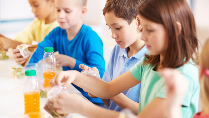 merenda a scuola