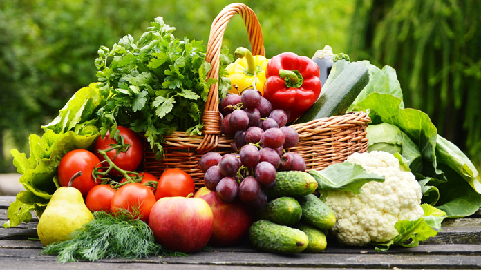 Sla frutta e verdura
