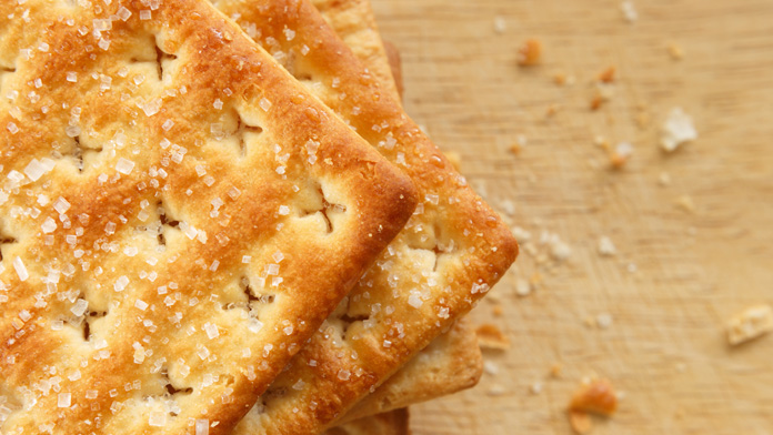 Pane, crackers e grissini