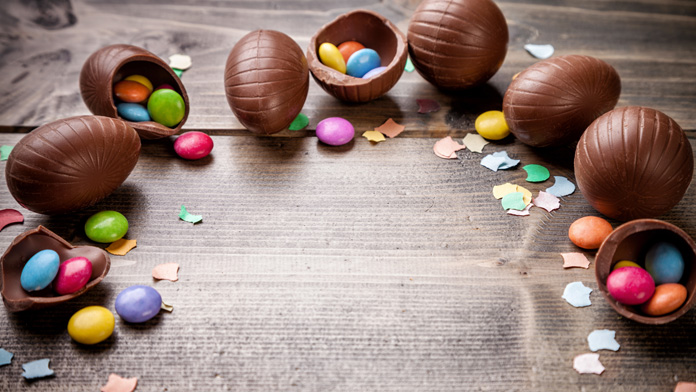 pasqua uova di cioccolato