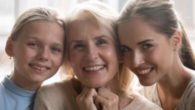 tre generazioni di donne