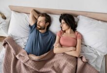 coppia che ha problemi con sesso e non riesce a fare sesso senza desiderio
