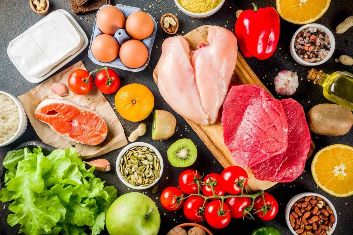 gli alimenti tipici della dieta mediterranea
