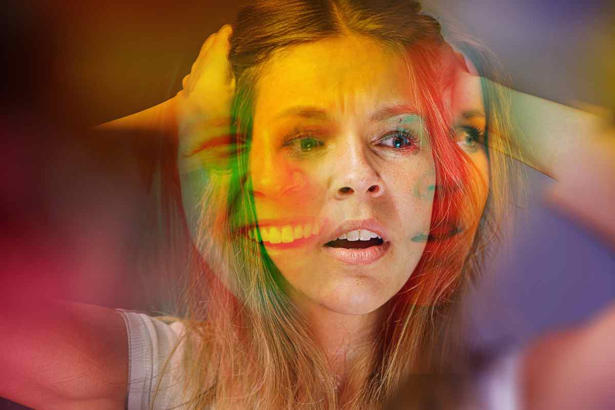 immagine creata con l'IA per rappresentare il disturbo bipolare