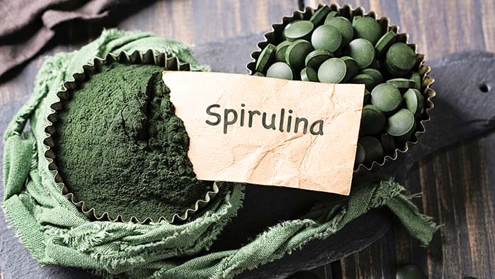 Alga spirulina