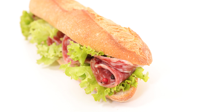 panino farcito salame