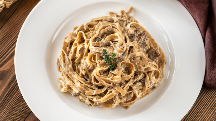 Tagliatelle cannellini e porcini