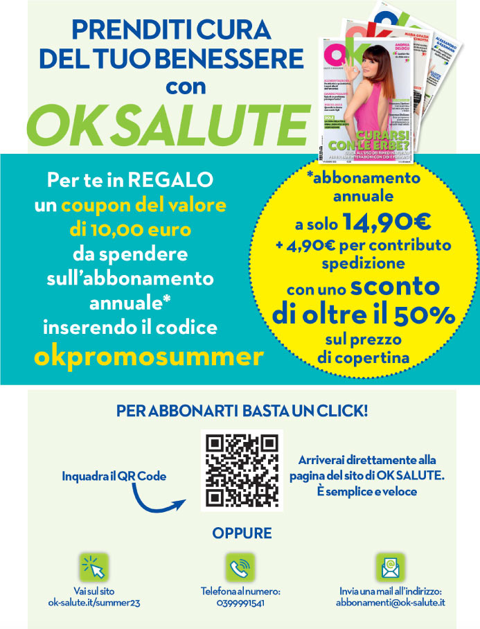 Promo ok salute luglio 2023