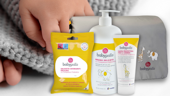 prodotti babygella per pelle dei bambini