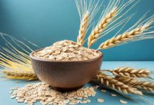 una tazza colma di avena