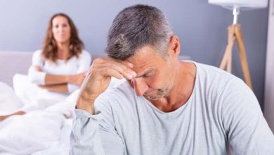 marito che si rinchiude nel silenzio
