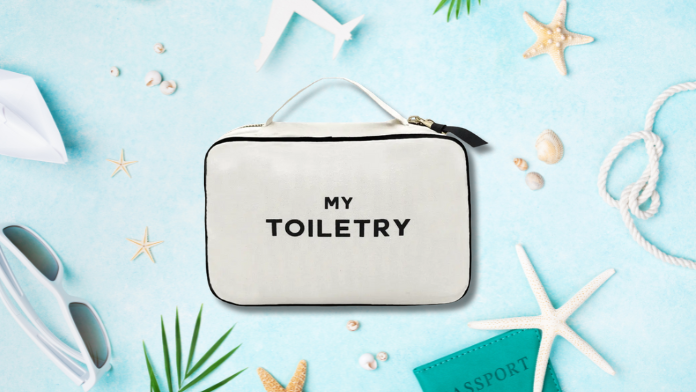 skincare in viaggio con Bag-all my toiletry