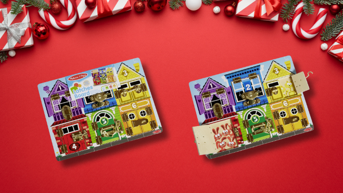 Tavola delle serrature di Melissa & Doug