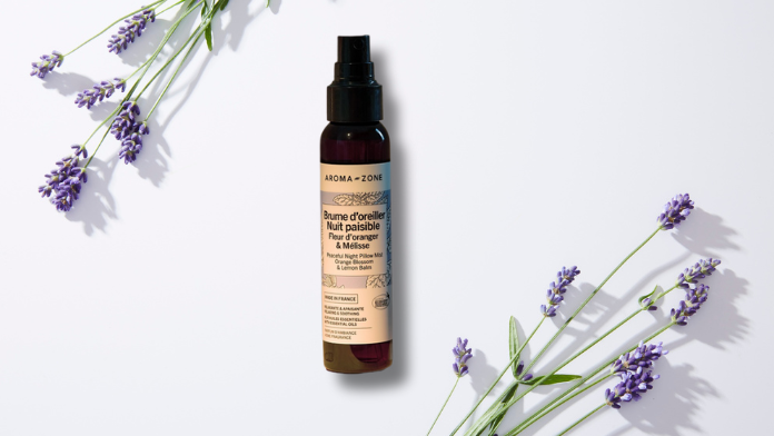Spray per cuscino Notte Serena Fiore d’arancio e Melissa di Aroma Zone