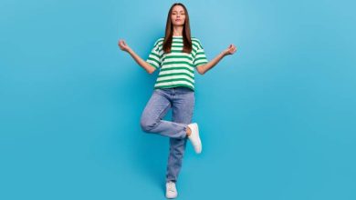 Stare in equilibrio su una gamba