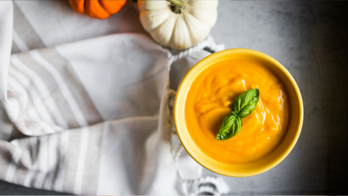 Crema di zucca e curcuma