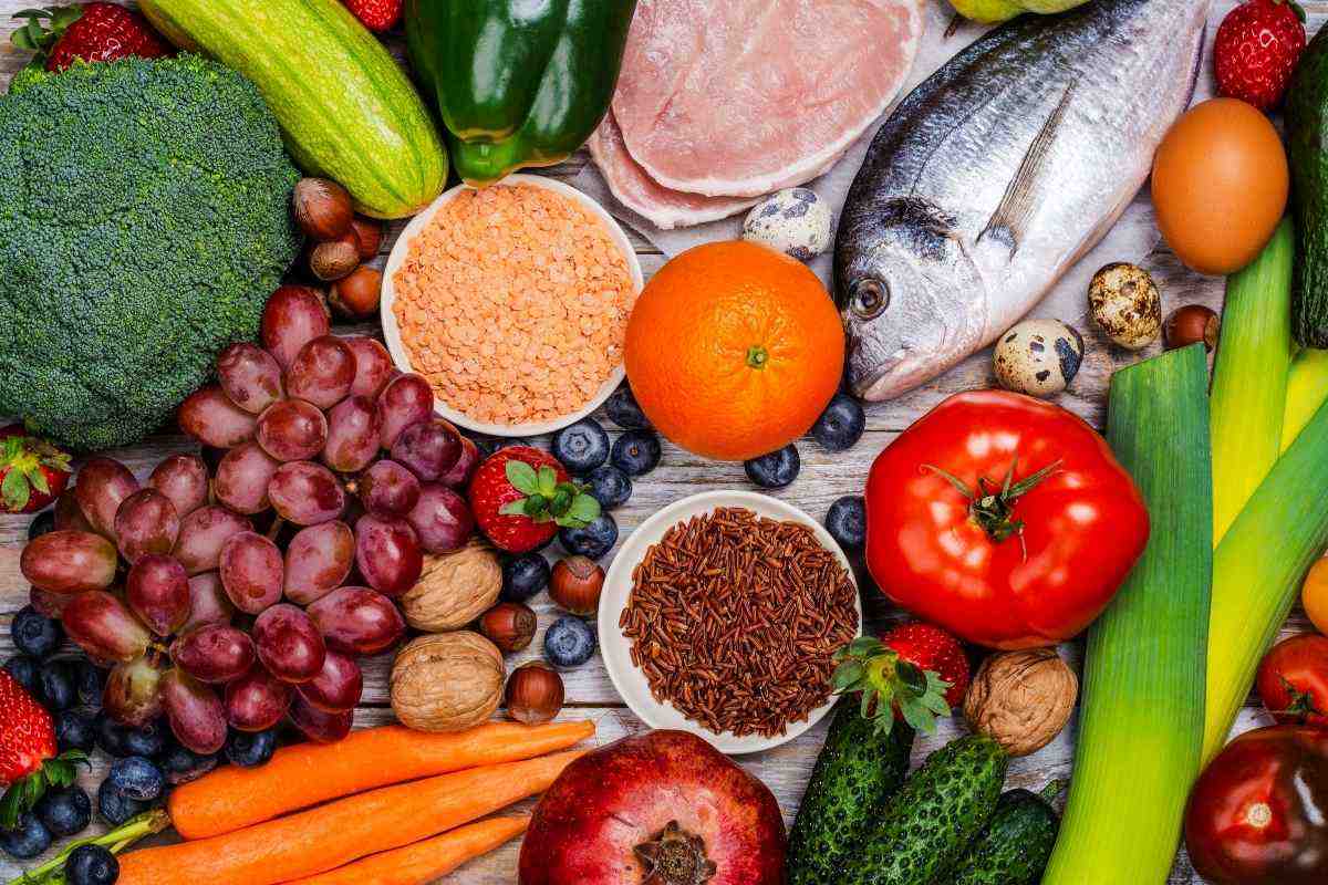 alimenti tipici della dieta mediterranea