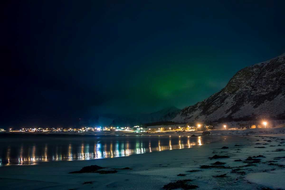 Notte polare a Longyearbyen - Svalbard