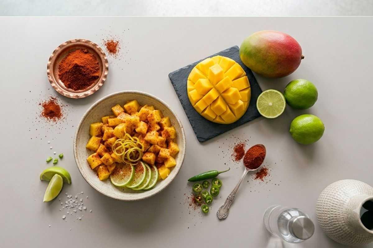 Mango, lime e peperoncino