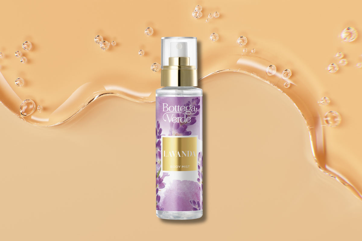 Bottega Verde Lavanda & Melatonina Body Mist con Olio Essenziale di Lavanda