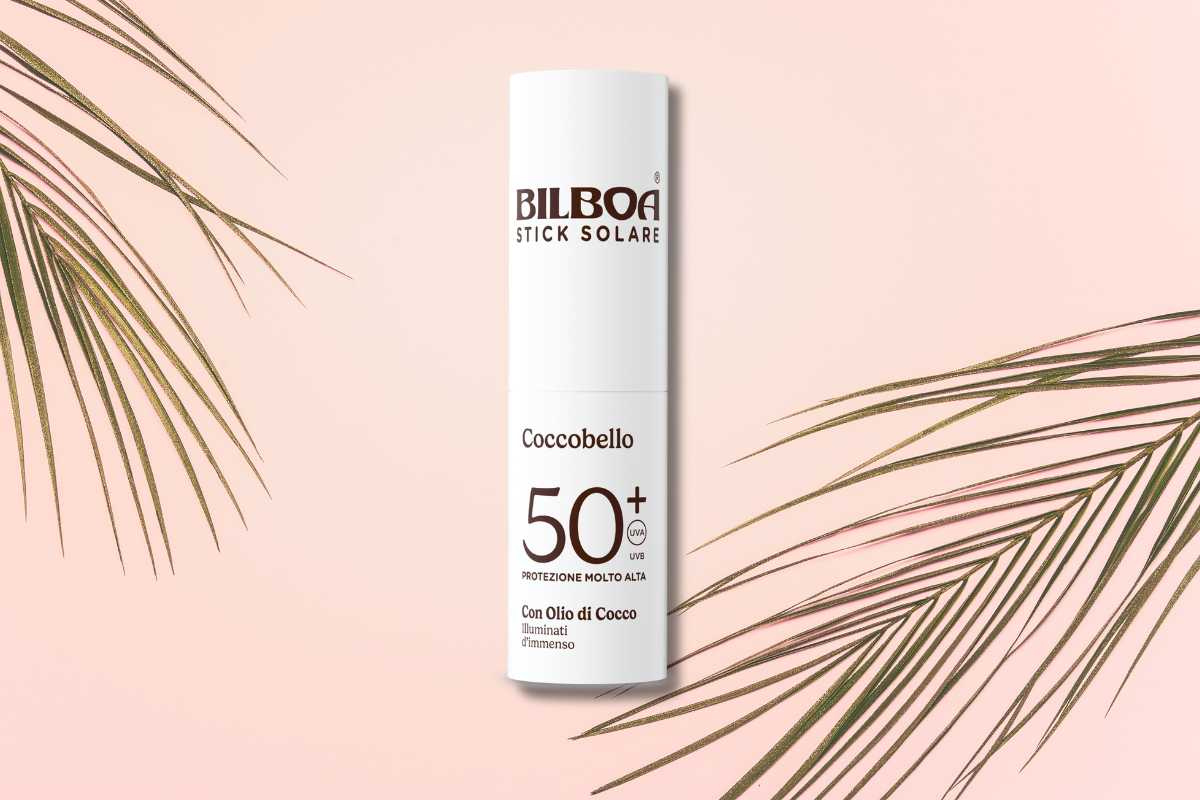 stick solare Coccobello SPF 50+ di Bilboa