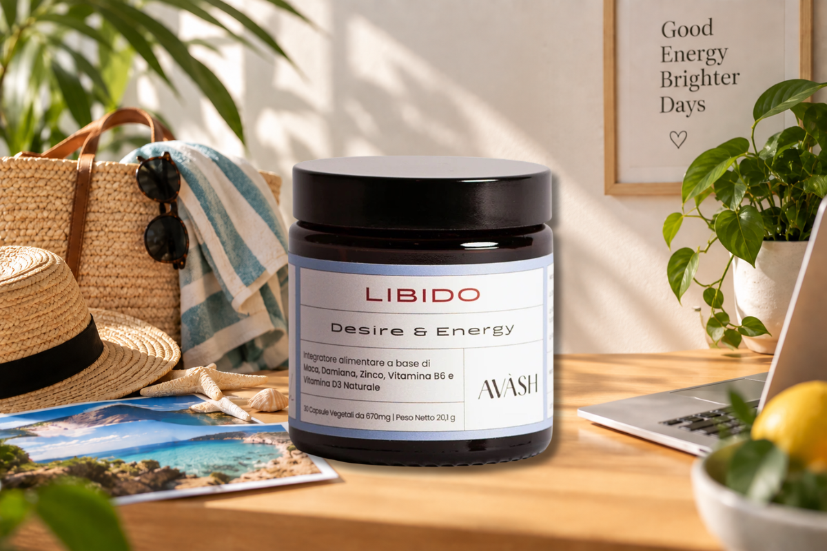 Avash LIBIDO Desire & Energy, 30 capsule, 30 giorni, da 30,40 euro