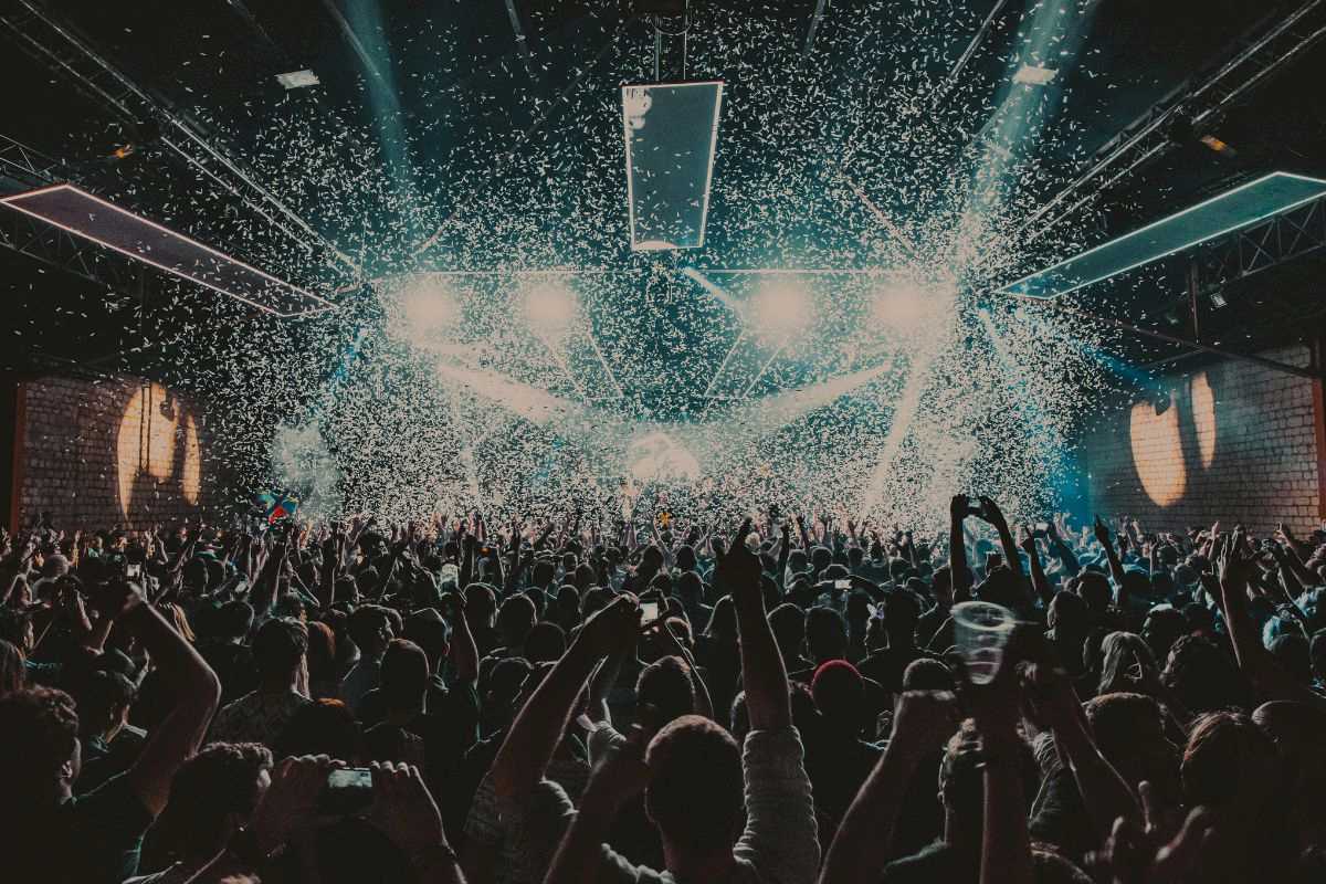 pubblico a un concerto