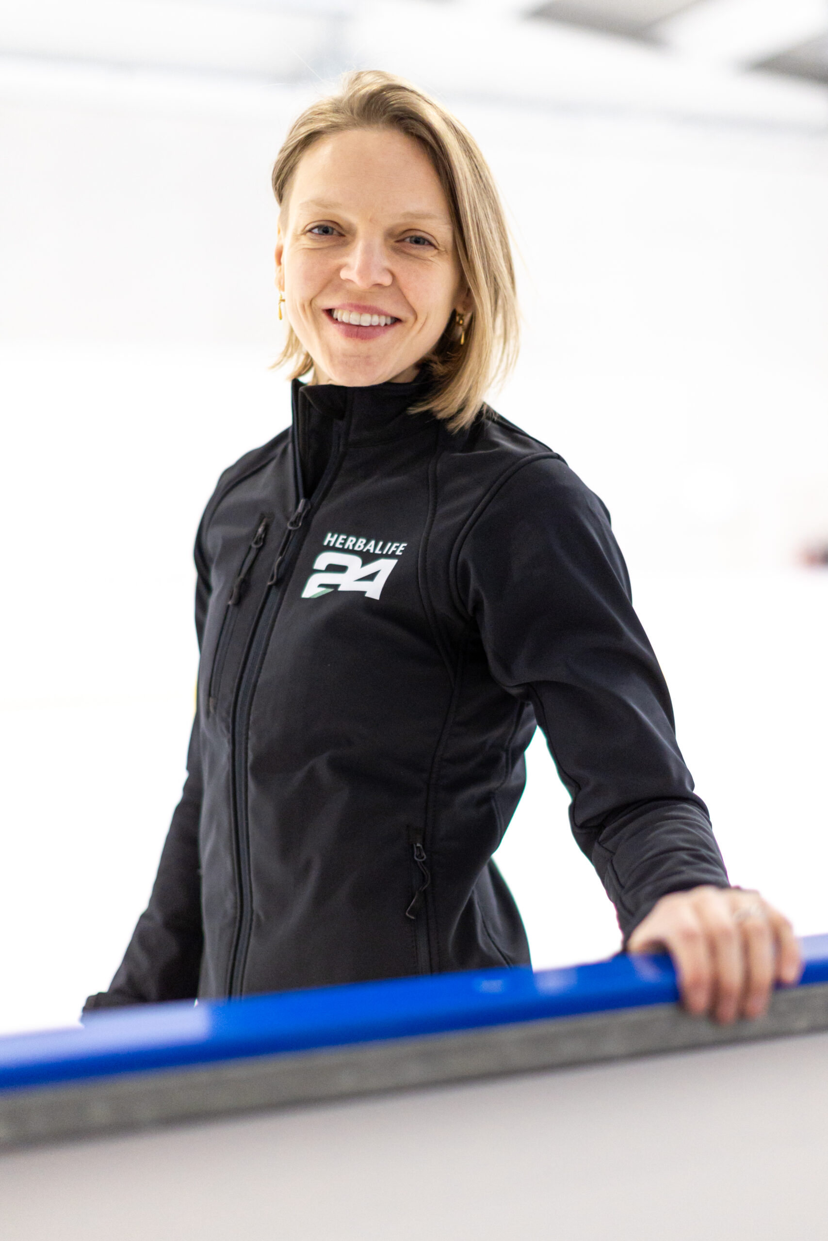 primo piano di arianna fontana campionessa di short track