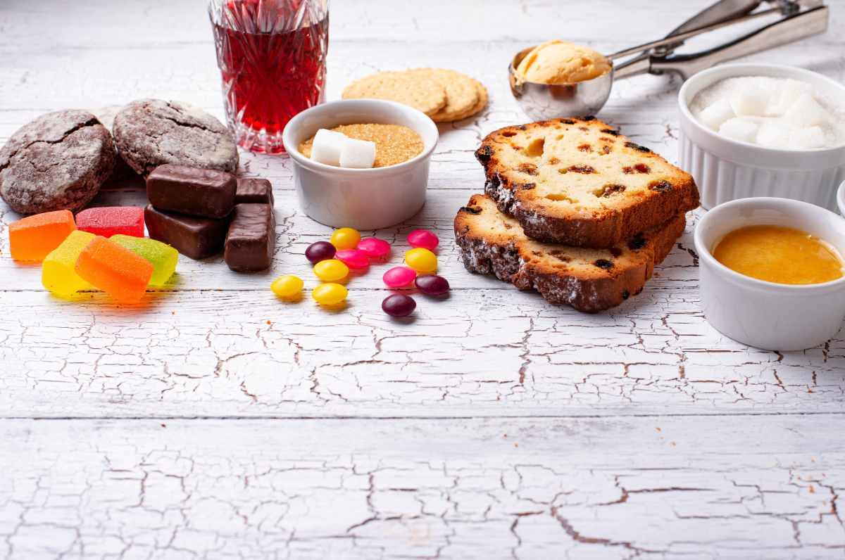 foto di dolci e alcolici