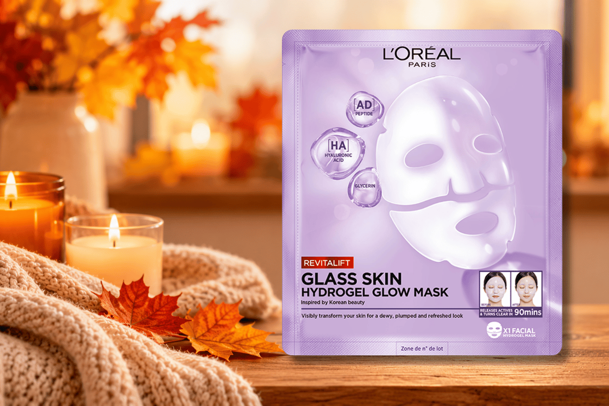 L’Oréal Paris: la maschera in idrogel Glass Skin per un extra glow