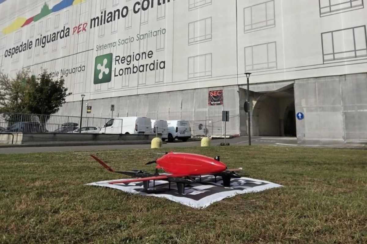 droni per farmaci e provette, parte la sperimentazione dell'ospedale niguarda di milano
