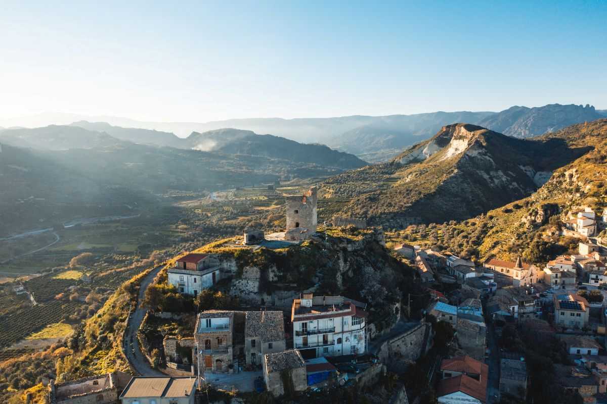 montagna centro abitato